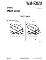 Preview for 23 page of Sony Walkman WM-EX552 Service Manual