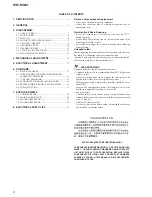 Preview for 2 page of Sony Walkman WM-EX621 Service Manual