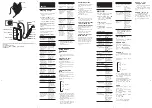 Preview for 2 page of Sony Walkman WM-EX651 Operating Instructions