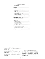 Preview for 2 page of Sony Walkman WM-EX678 Service Manual