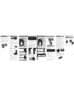 Preview for 2 page of Sony Walkman WM-FX151 Getting Started Manual