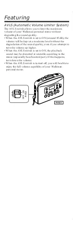 Предварительный просмотр 2 страницы Sony WALKMAN WM-FX221 User Manual