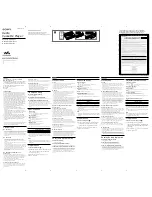 Preview for 1 page of Sony Walkman WM-FX241 Operating Instructions