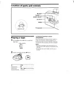 Preview for 2 page of Sony Walkman WM-FX251 Operating Instructions Manual