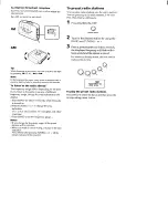 Preview for 4 page of Sony Walkman WM-FX251 Operating Instructions Manual