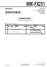 Preview for 17 page of Sony Walkman WM-FX251 Service Manual