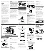 Предварительный просмотр 2 страницы Sony Walkman WM-FX261 Operating Instructions