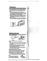 Preview for 2 page of Sony Walkman WM-FX28 Operating Instructions Manual