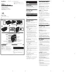 Preview for 1 page of Sony Walkman WM-FX280 Operating Instructions