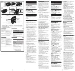 Предварительный просмотр 2 страницы Sony Walkman WM-FX280 Operating Instructions