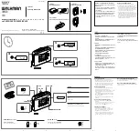 Preview for 1 page of Sony WALKMAN WM-FX421 Operating Instructions