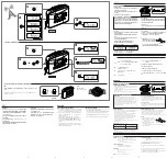 Preview for 2 page of Sony WALKMAN WM-FX421 Operating Instructions