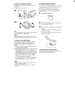 Preview for 4 page of Sony Walkman WM-FX463 Operating Instructions Manual