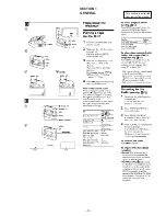 Предварительный просмотр 3 страницы Sony Walkman WM-FX477 Service Manual