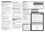 Preview for 2 page of Sony Walkman WM-FX488 Operating Instructions