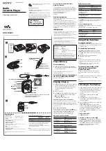 Sony Walkman WM-FX495 Operating Instructions preview