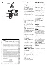 Preview for 2 page of Sony Walkman WM-FX495 Operating Instructions