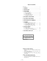 Preview for 2 page of Sony Walkman WM-FX551 Service Manual