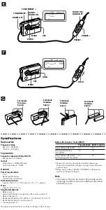 Preview for 3 page of Sony Walkman WM-FX675 User Manual