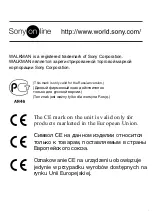 Preview for 8 page of Sony Walkman WM-FX675 User Manual