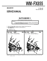 Preview for 32 page of Sony Walkman WM-FX855 Service Manual