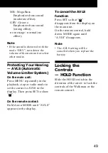 Preview for 49 page of Sony Walkman WM-FX888 Operating Instructions Manual