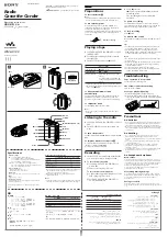 Preview for 1 page of Sony Walkman WM-GX100 Operating Instructions