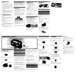 Preview for 2 page of Sony Walkman WM-GX320 Operating Instructions