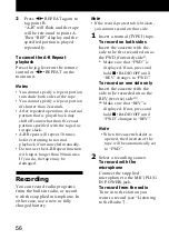 Preview for 56 page of Sony Walkman WM-GX677 Operating Instructions Manual