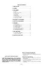 Preview for 2 page of Sony WALKMAN WM-GX680 Service Manual