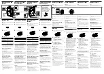 Preview for 2 page of Sony Walkman WM-SR1 Operating Instructions