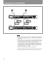 Preview for 8 page of Sony WD-880A Operating Instructions Manual