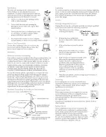 Предварительный просмотр 4 страницы Sony Wega KD-34XBR970 Operating Instructions Manual