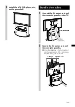 Preview for 9 page of Sony WEGA KDE-37XS955 Instructions Manual