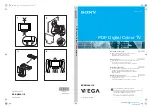 Preview for 1 page of Sony WEGA KDE-W50A11E Operating Instructions Manual