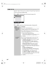 Preview for 36 page of Sony WEGA KDE-W50A11E Operating Instructions Manual