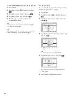 Preview for 36 page of Sony WEGA KE-42M1 Operating Instructions Manual