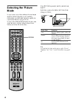 Preview for 42 page of Sony WEGA KE-42M1 Operating Instructions Manual