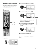 Preview for 51 page of Sony WEGA KE-42M1 Operating Instructions Manual