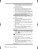 Preview for 116 page of Sony WEGA KE-42MR1 Operating Instructions Manual