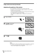 Предварительный просмотр 36 страницы Sony Wega KE-MR50 Operating Instructions Manual