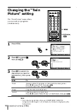 Предварительный просмотр 90 страницы Sony Wega KE-MR50 Operating Instructions Manual