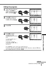 Предварительный просмотр 101 страницы Sony Wega KE-MR50 Operating Instructions Manual