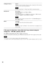 Предварительный просмотр 30 страницы Sony WEGA KE-MV42A1 Operating Instructions Manual