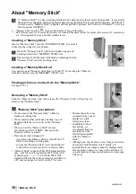 Предварительный просмотр 30 страницы Sony Wega KE-P37XS1 Operating Instructions Manual