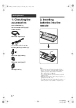 Preview for 10 page of Sony WEGA KE-W50A10E Operating Instructions Manual