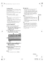 Preview for 17 page of Sony WEGA KE-W50A10E Operating Instructions Manual