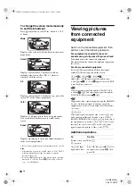 Preview for 18 page of Sony WEGA KE-W50A10E Operating Instructions Manual