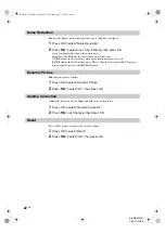 Preview for 22 page of Sony WEGA KE-W50A10E Operating Instructions Manual