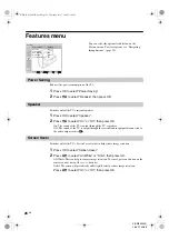 Preview for 26 page of Sony WEGA KE-W50A10E Operating Instructions Manual